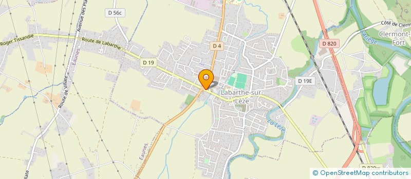 localisation de l'entreprise MADAME LAETITIA LEGRAND à LABARTHE-SUR-LEZE