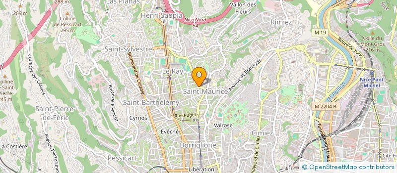 localisation de l'entreprise MADAME LAETITIA LEGRET à NICE
