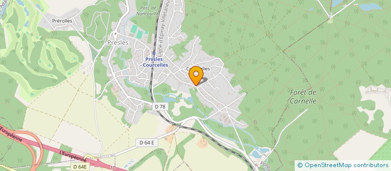 localisation de l'entreprise MADAME LAETITIA LELOIR  PRESLES