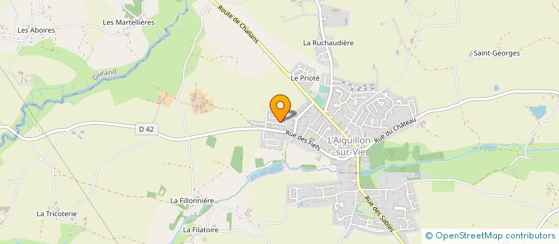 localisation de l'entreprise MADAME LAETITIA LEMAIRE à SAINT-HILAIRE-DE-RIEZ