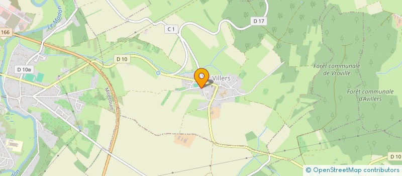 localisation de l'entreprise MADAME LAETITIA LEONI  VILLERS