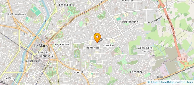 localisation de l'entreprise MADAME LAETITIA LEPELTIER à LE MANS