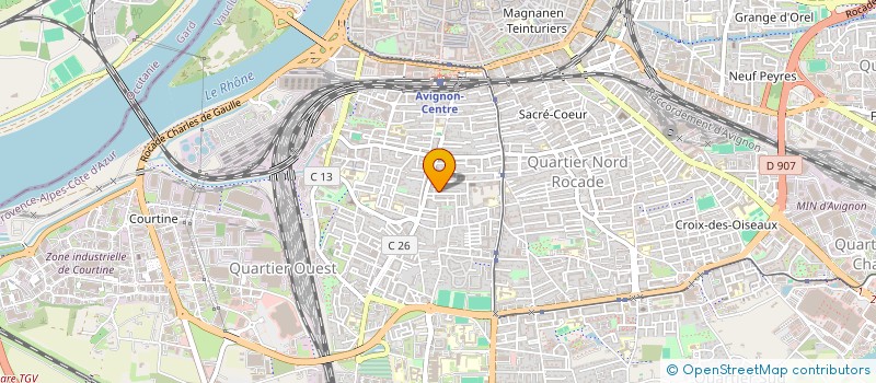 localisation de l'entreprise MADAME LAETITIA LEPRIX  AVIGNON