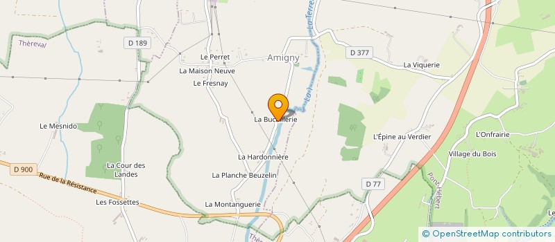 localisation de l'entreprise MADAME LAETITIA LEROYER  AMIGNY