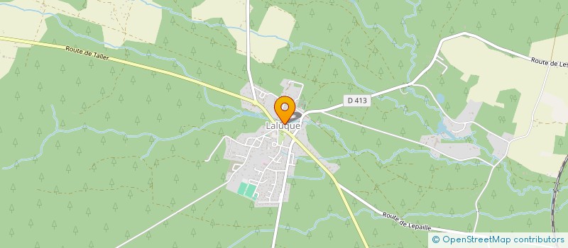 localisation de l'entreprise MADAME LAETITIA LESCA à PONTONX SUR L'ADOUR