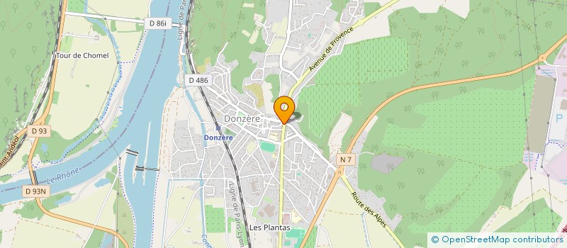 localisation de l'entreprise MADAME LAETITIA LESIRE  DONZERE