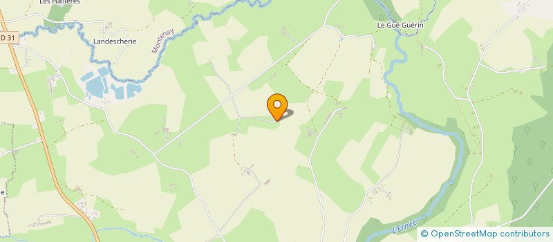 localisation de l'entreprise MADAME LAETITIA LESNE  CHAILLAND