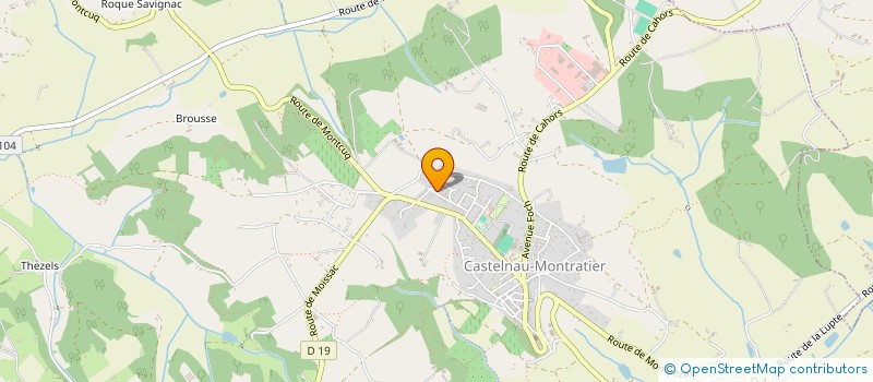 localisation de l'entreprise MADAME LAETITIA LETHE  CASTELNAU-MONTRATIER