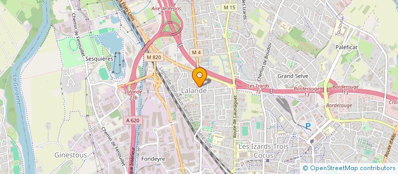 localisation de l'entreprise MADAME LAETITIA LETTAT à TOULOUSE