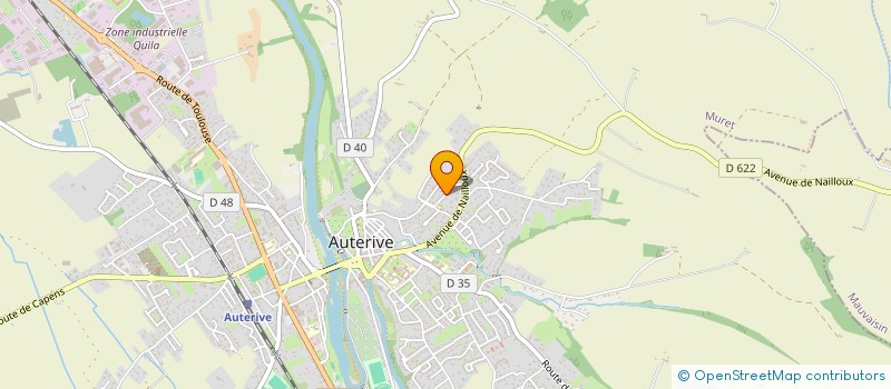 localisation de l'entreprise MADAME LAETITIA LETURCQ  AUTERIVE