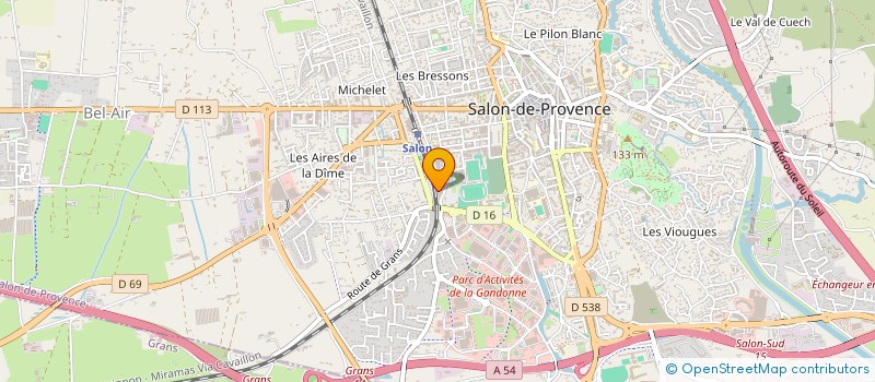 localisation de l'entreprise MADAME LAETITIA LEVASSEUR à SALON-DE-PROVENCE