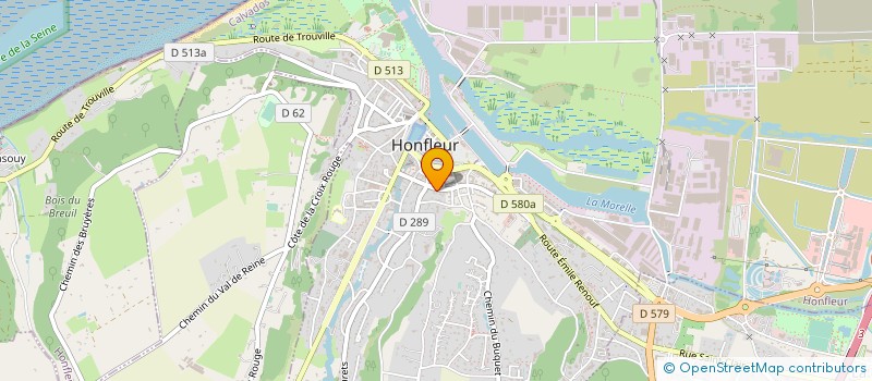 localisation de l'entreprise MADAME LAETITIA LEVIEILS à HONFLEUR