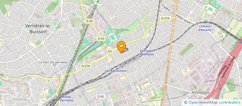 localisation de l'entreprise MADAME LAETITIA LEVY à ANTONY