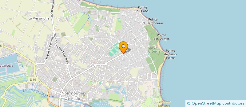 localisation de l'entreprise MADAME LAETITIA LIAIGRE  NOIRMOUTIER-EN-L'ILE
