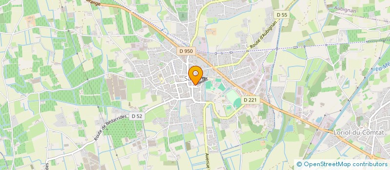 localisation de l'entreprise MADAME LAETITIA LIMBERT  SARRIANS