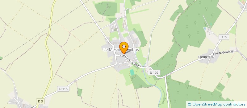 localisation de l'entreprise MADAME LAETITIA LINTANF  FRESNE-LEGUILLON