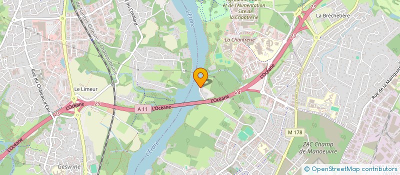 localisation de l'entreprise MADAME LAETITIA LIZOT à NANTES