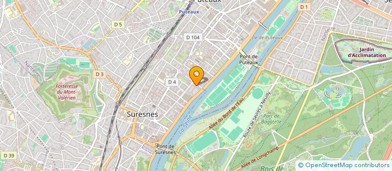 localisation de l'entreprise MADAME LAETITIA LLAURENS à SURESNES