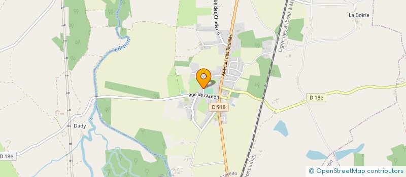 localisation de l'entreprise MADAME LAETITIA LOBO CORREIA  MEREAU