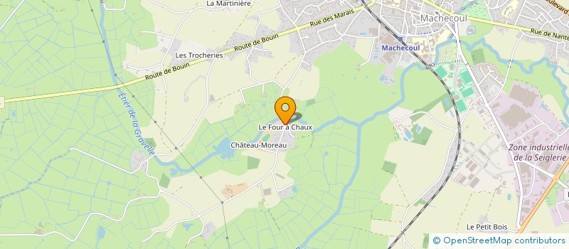 localisation de l'entreprise MADAME LAETITIA LOCTEAU à MACHECOUL-SAINT-MEME