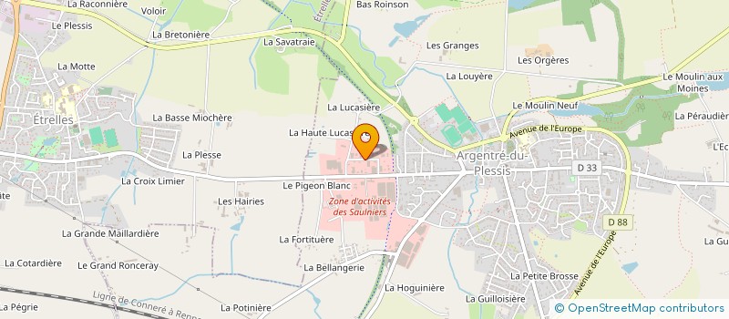 localisation de l'entreprise MADAME LAETITIA LOISIL  TORCE