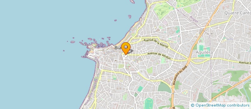 localisation de l'entreprise MADAME LAETITIA LOPEZ  BIARRITZ