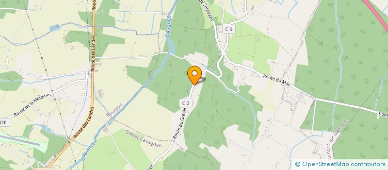 localisation de l'entreprise MADAME LAETITIA LORENZON  COCUMONT