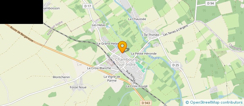 localisation de l'entreprise MADAME LAETITIA LORILLOU  CHAMBOURG-SUR-INDRE