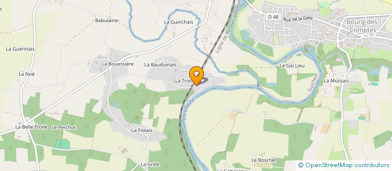 localisation de l'entreprise MADAME LAETITIA LOTON à SAINT-SENOUX