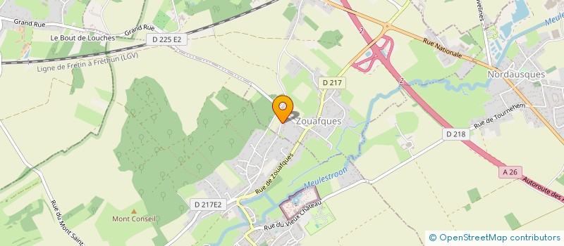 localisation de l'entreprise MADAME LAETITIA LOUGUET  TOURNEHEM-SUR-LA-HEM