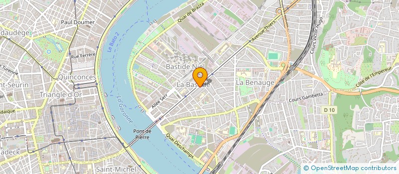 localisation de l'entreprise MADAME LAETITIA LUCAS  BORDEAUX