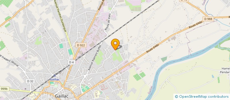 localisation de l'entreprise MADAME LAETITIA LUGA  GAILLAC