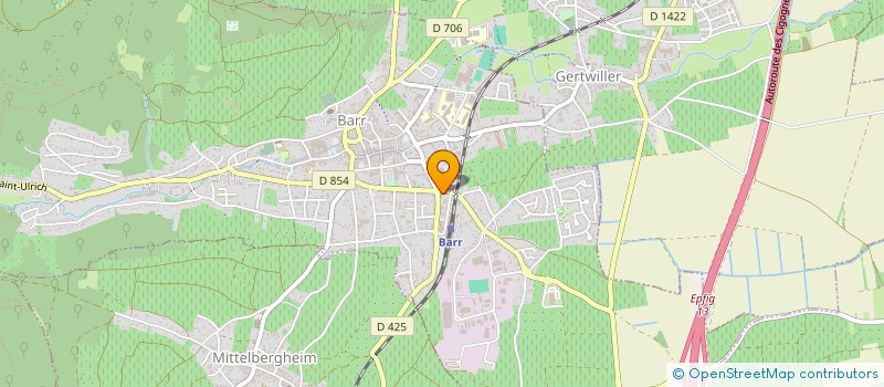 localisation de l'entreprise MADAME LAETITIA MAETZ  BARR