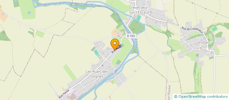 localisation de l'entreprise MADAME LAETITIA MAFILLE  LES RUES-DES-VIGNES