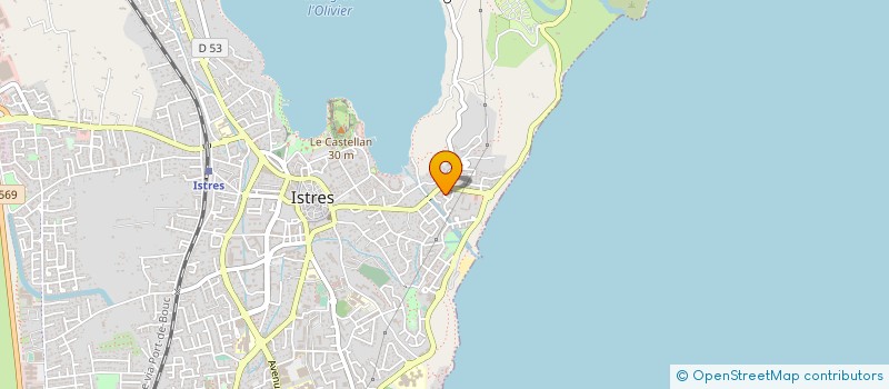 localisation de l'entreprise MADAME LAETITIA MAHE  ISTRES