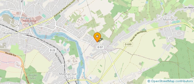 localisation de l'entreprise MADAME LAETITIA MAILFERT  RUELLE-SUR-TOUVRE