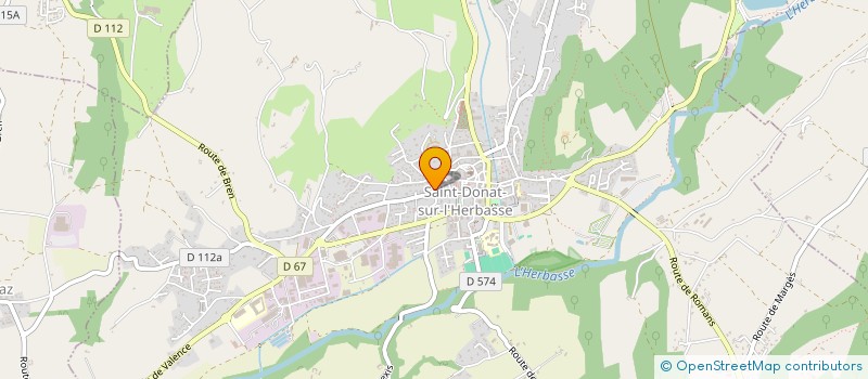 localisation de l'entreprise MADAME LAETITIA MAILLET  SAINT-DONAT-SUR-L'HERBASSE