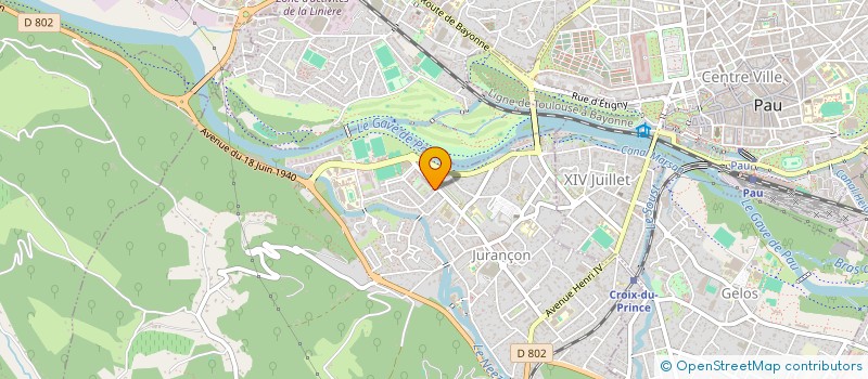 localisation de l'entreprise MADAME LAETITIA MALADOT  JURANCON