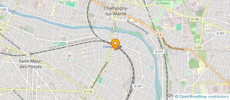 localisation de l'entreprise MADAME LAETITIA MALEPLATE à SAINT-MAUR-DES-FOSSES