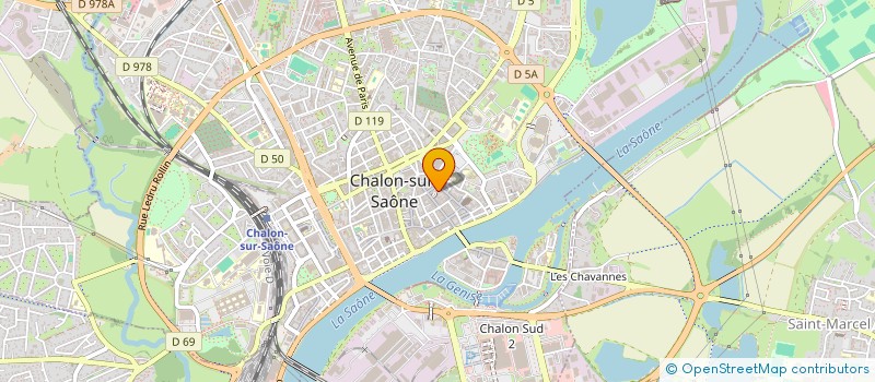 localisation de l'entreprise MADAME LAETITIA MALIN  CHALON-SUR-SAONE