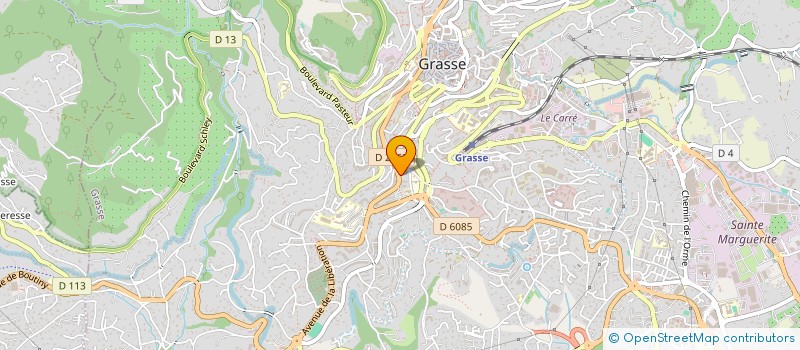 localisation de l'entreprise MADAME LAETITIA MALLIA  GRASSE