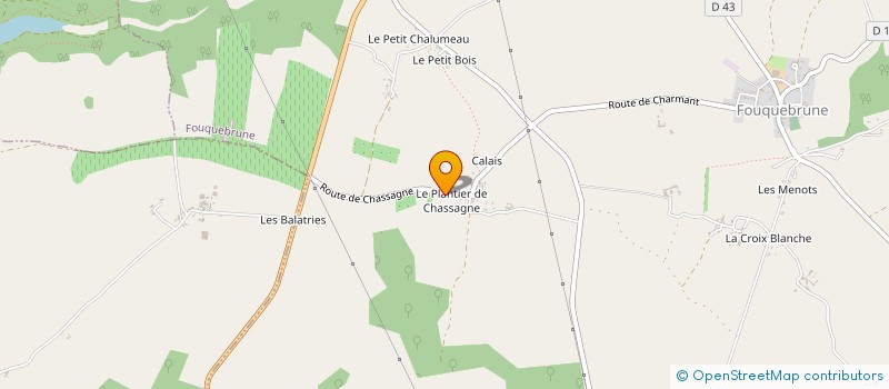 localisation de l'entreprise MADAME LAETITIA MALLORANT à FOUQUEBRUNE