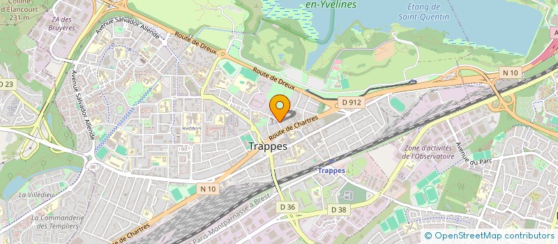 localisation de l'entreprise MADAME LAETITIA MALPARTY  TRAPPES