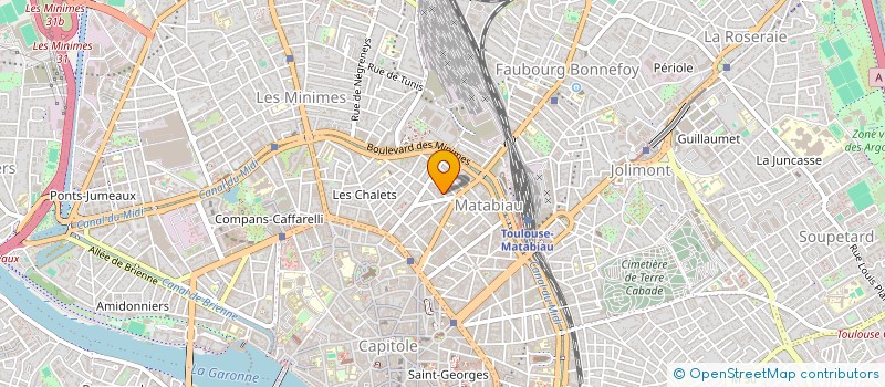 localisation de l'entreprise MADAME LAETITIA MALRIEU  MENVILLE