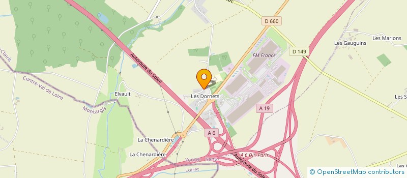 localisation de l'entreprise MADAME LAETITIA MANCEAU à SAVIGNY-SUR-CLAIRIS
