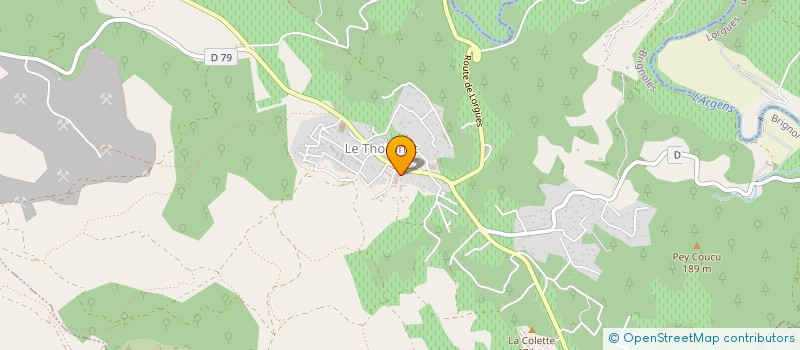 localisation de l'entreprise MADAME LAETITIA MANRY à LE THORONET