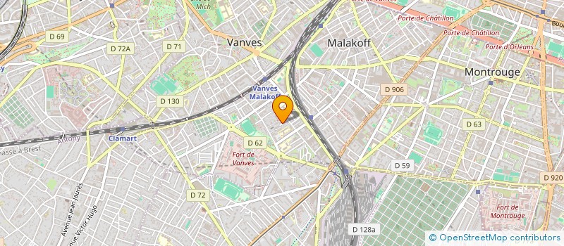 localisation de l'entreprise MADAME LAETITIA MARAIS à MALAKOFF