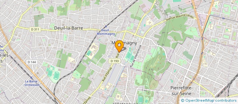 localisation de l'entreprise MADAME LAETITIA MARANGENLA  MONTMAGNY