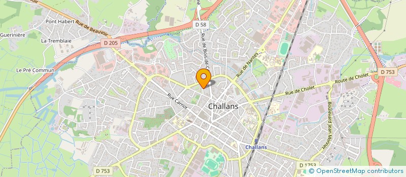 localisation de l'entreprise MADAME LAETITIA MARCHAND à SALLERTAINE