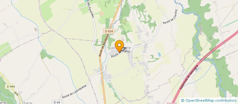 localisation de l'entreprise MADAME LAETITIA MARCOUILLER  BENON